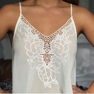 Brandy Melville Lacey tank!!